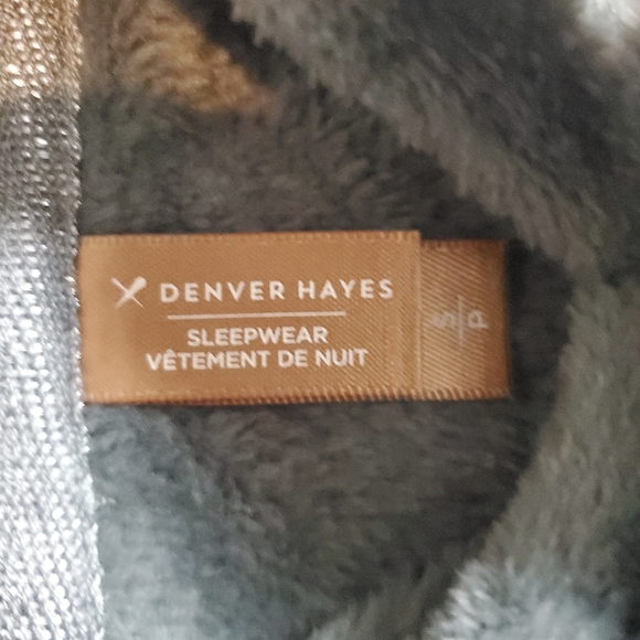 Denver Hayes Women's Plush Velour Hooded Night Pajamas Shirt New w/ Tags Small - Picture 10 of 11